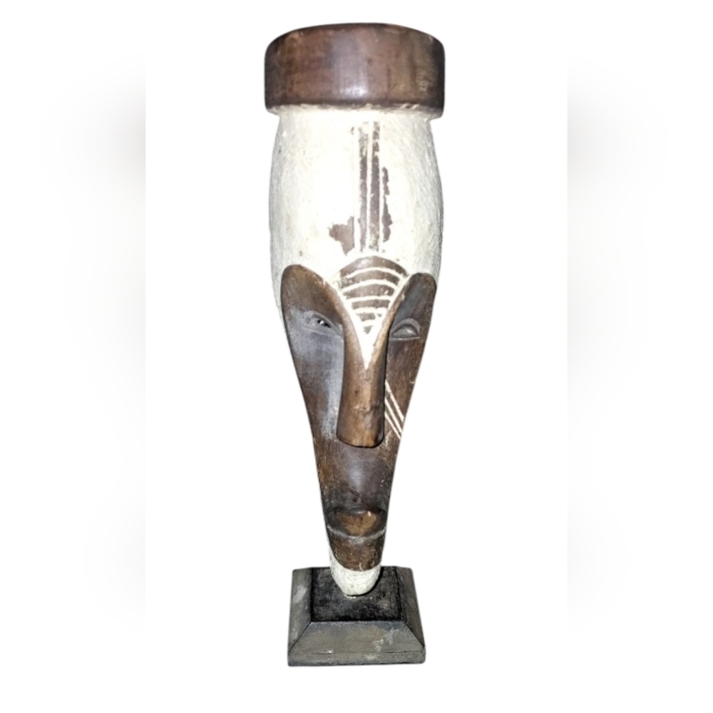 Ngil Wooden mask from the Fang people of Gabon, West Africa